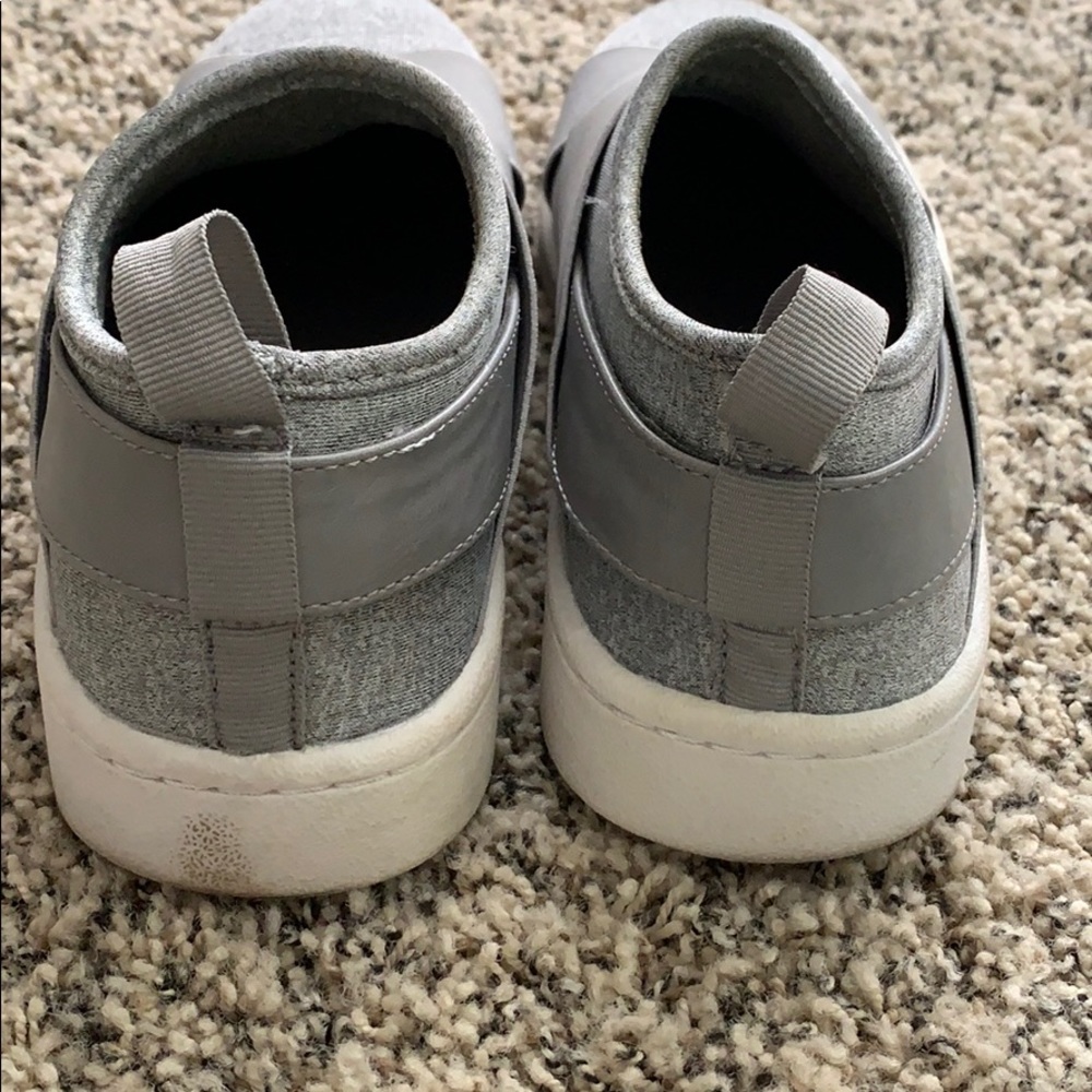 Grey Slip-On Sneakers - Picture 3 of 4
